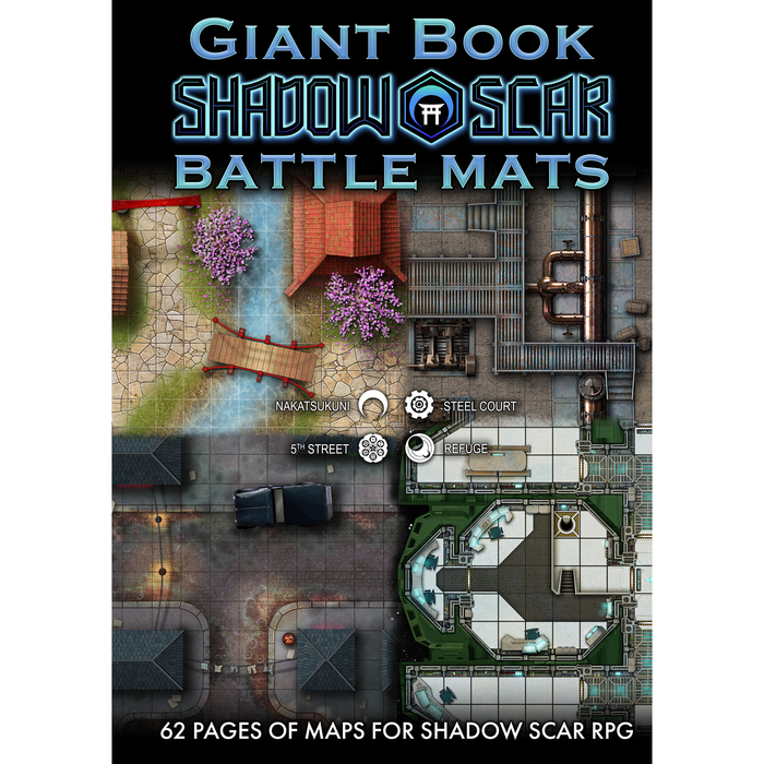 Giant Book of Shadow Scar Battle Mats