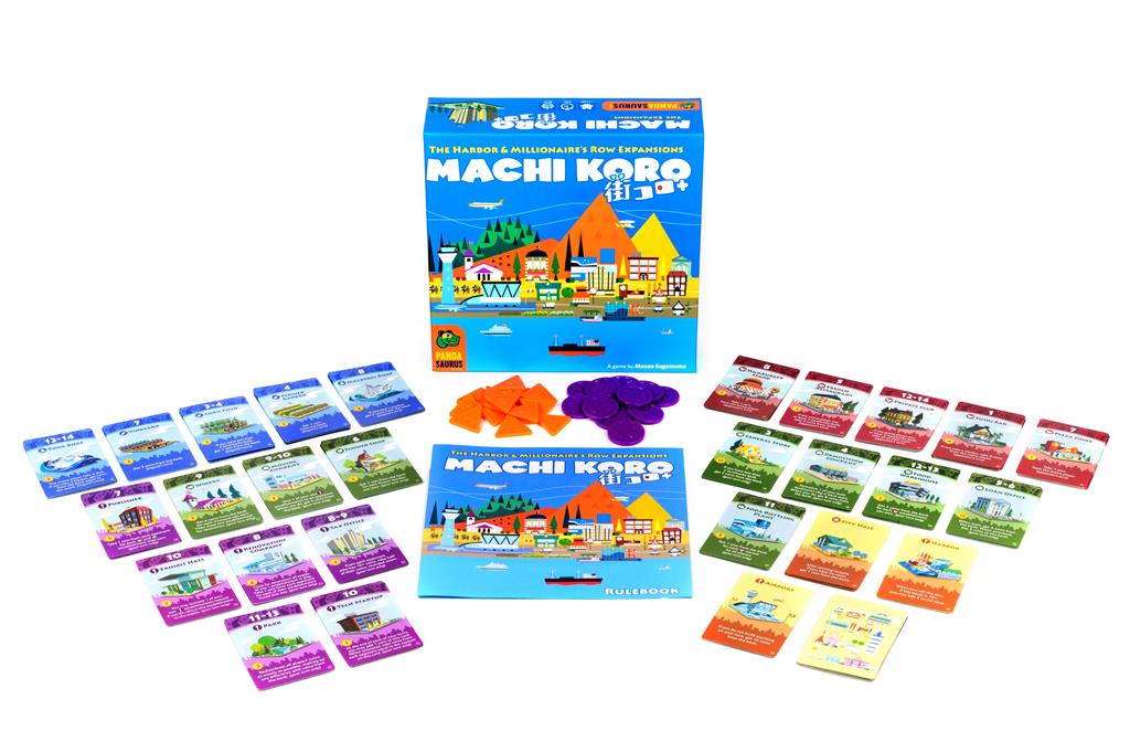 Machi Koro: The Harbor & Millionaire's Row Expansions