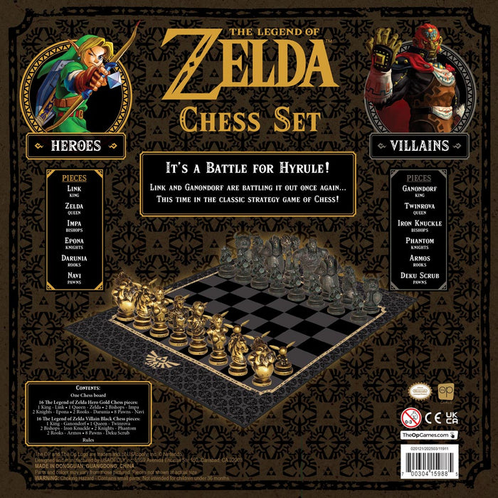 The Legend of Zelda: Chess Set