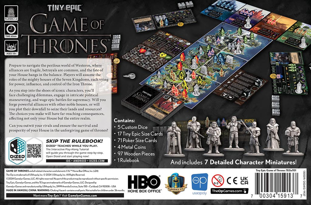 Tiny Epic Game of Thrones