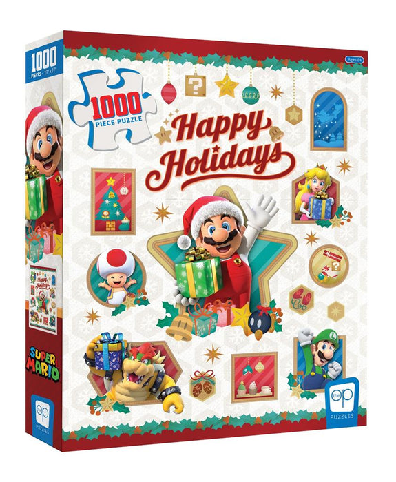 Super Mario™: Happy Holidays - 1000 Piece Puzzle