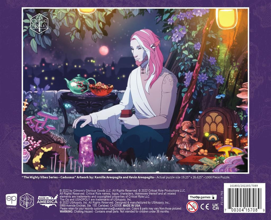 Critical Role: The Mighty Vibes Series - Caduceus -1000 Piece Puzzle