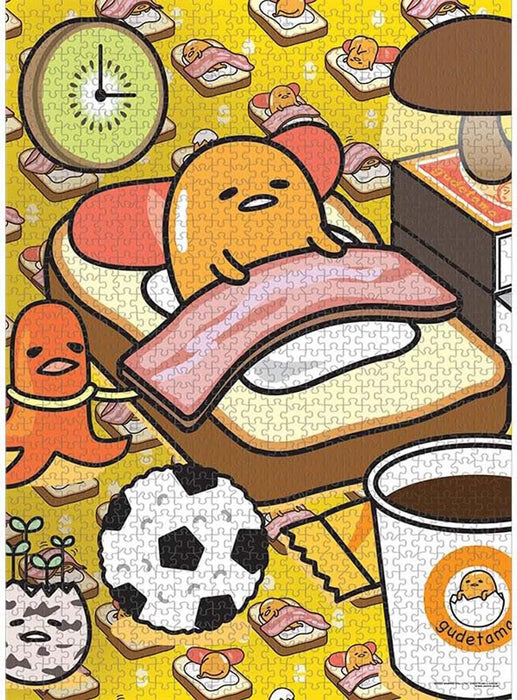 Gudetama: Work From Bed Puzzle - 1000 Piece Puzzle