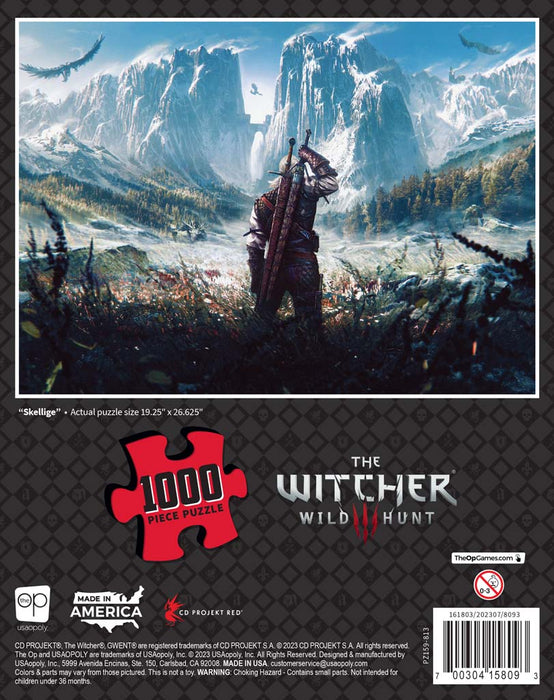 The Witcher: Skellige - 1000 Piece Puzzle