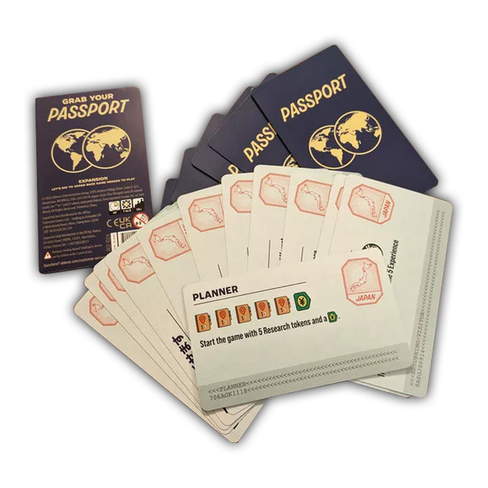 Let's Go! To Japan Passport Microexpansion