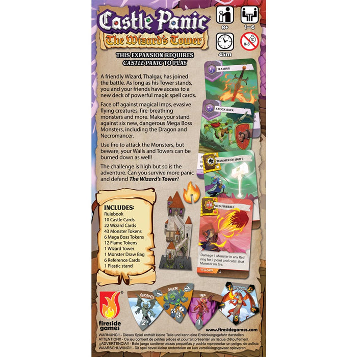 Castle Panic: The Wizard's Tower Second Edition