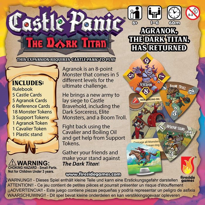 Castle Panic: The Dark Titan Second Edition