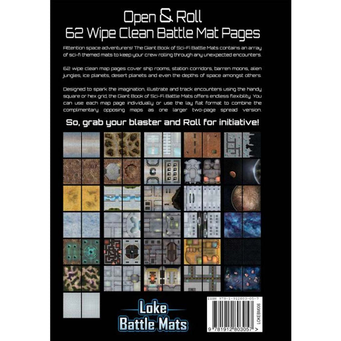Giant Book of Sci-Fi Battle Mats