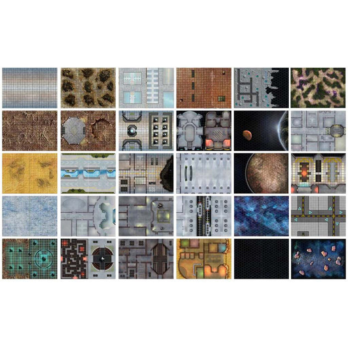 Giant Book of Sci-Fi Battle Mats