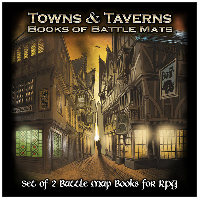 Towns & Taverns Books of Battle Mats