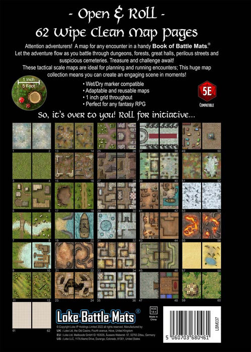 The Giant Book of Battle Mats (Revised)