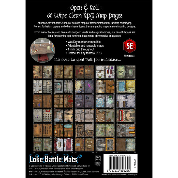 Big Book of Battle Mats Rooms, Vaults, Chambers