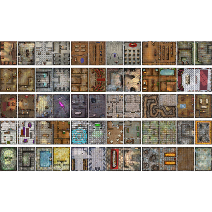 Big Book of Battle Mats Rooms, Vaults, Chambers