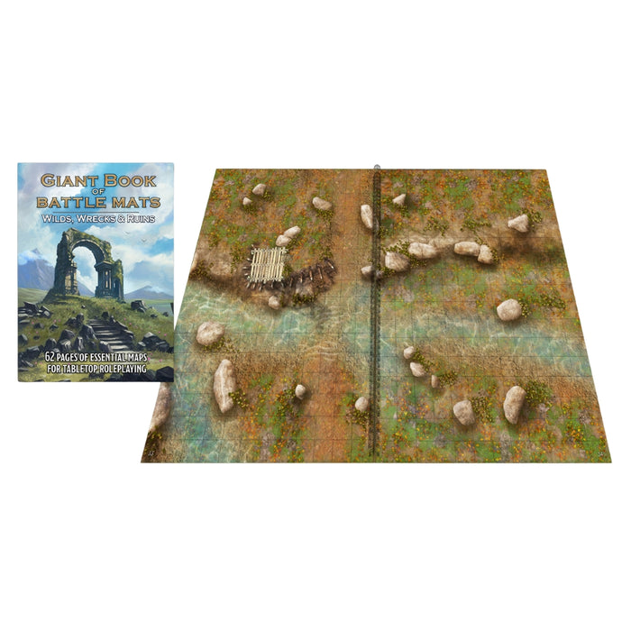 Giant Book of Battle Mats Wrecks & Ruins