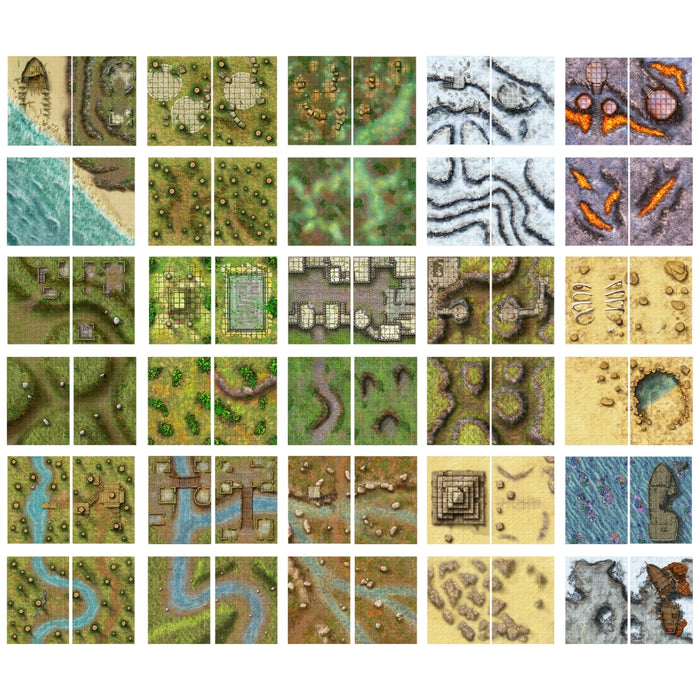 Giant Book of Battle Mats Wrecks & Ruins