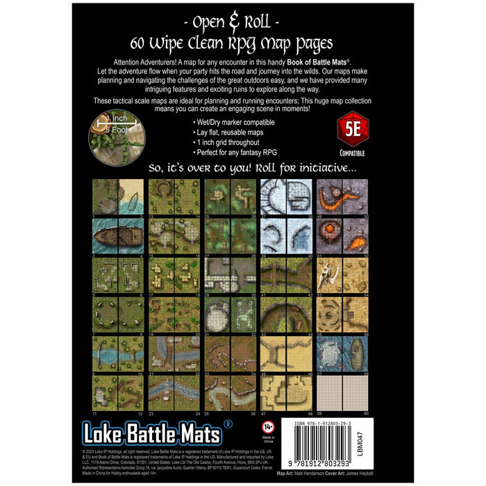Big Book of Battle Mats Wilds, Wrecks & Ruins