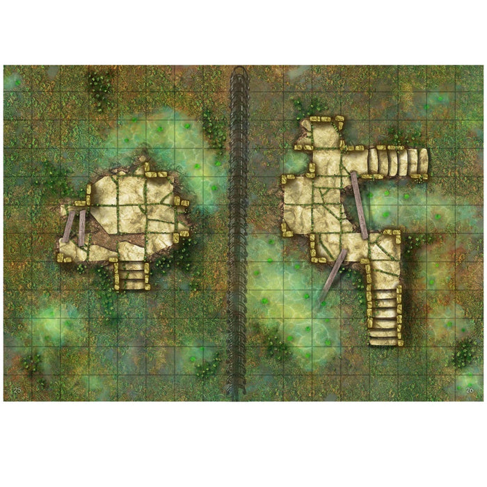 Big Book of Battle Mats Wilds, Wrecks & Ruins