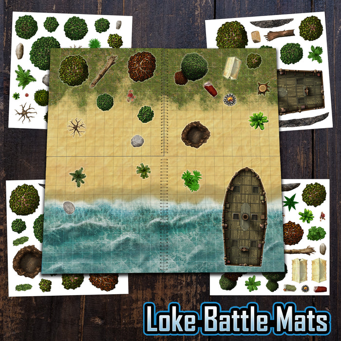 The Terrain Set Build Your Own Battle Map Kit