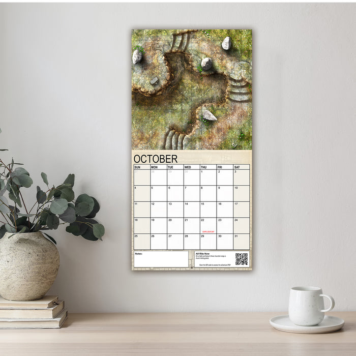 Calendar Of Many Adventures 2026