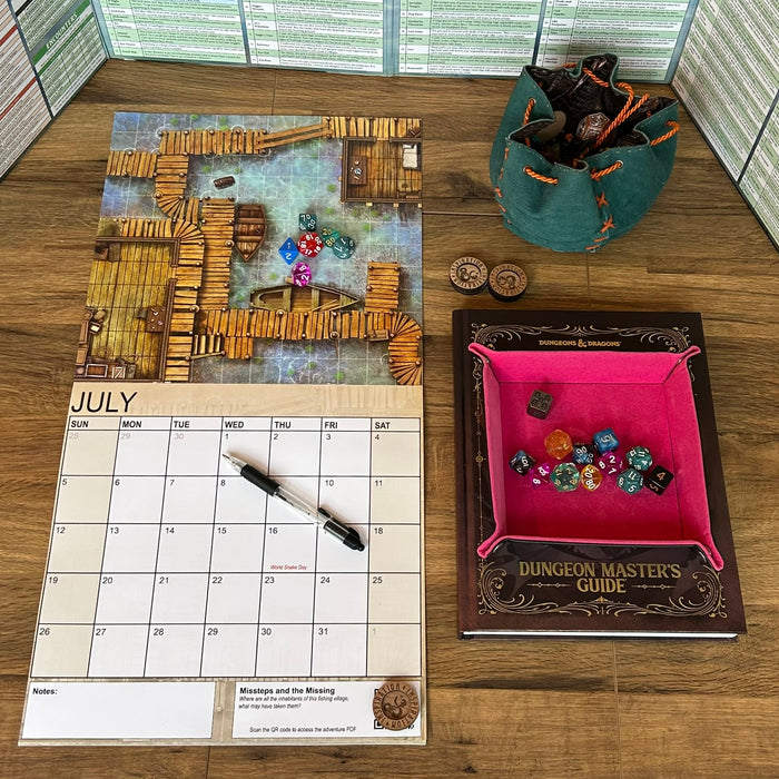 Calendar Of Many Adventures 2026