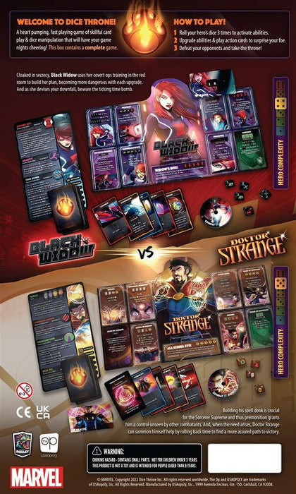Marvel Dice Throne: 2-Hero Box (Black Widow, Doctor Strange)