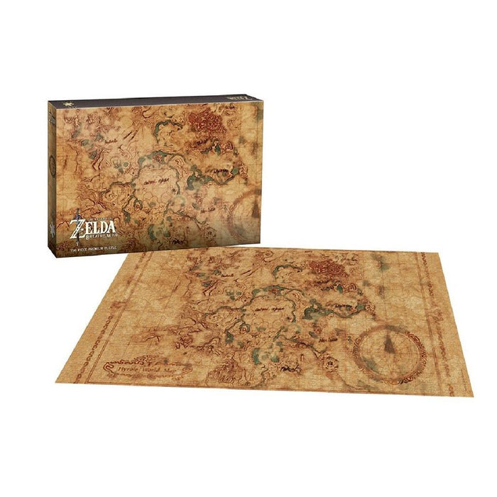 The Legend of Zelda™: Hyrule Map - 1000 Piece Puzzle