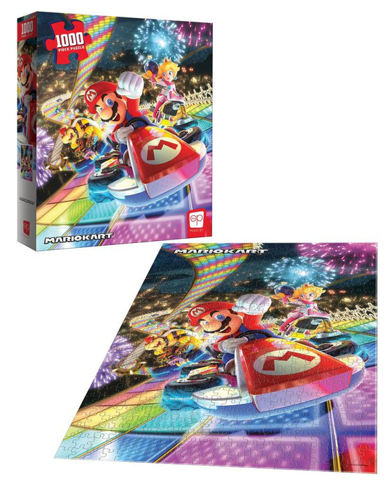 Super Mario™: Mario Kart™ Rainbow Road - 1000 Piece Puzzle